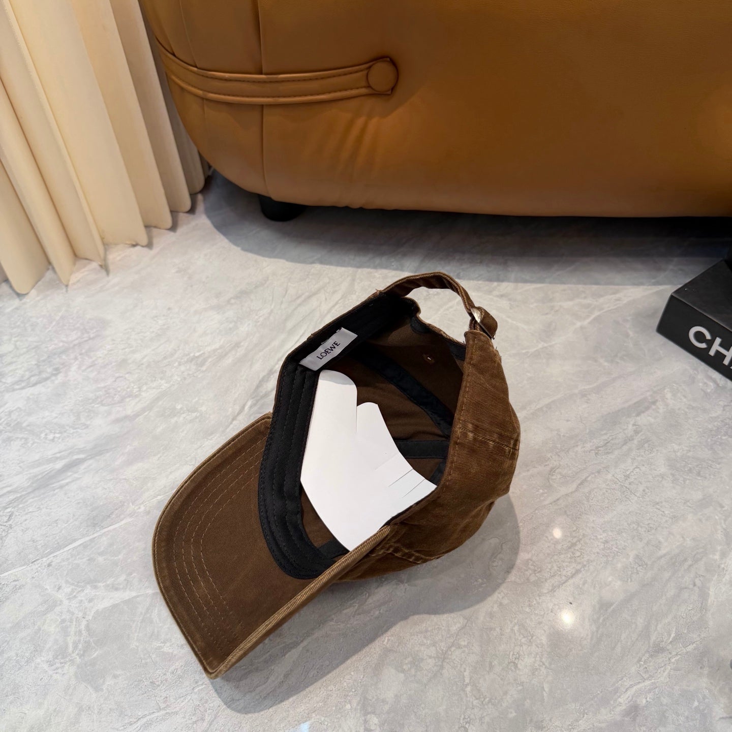 Loewe Washed Baseball Cap 360768