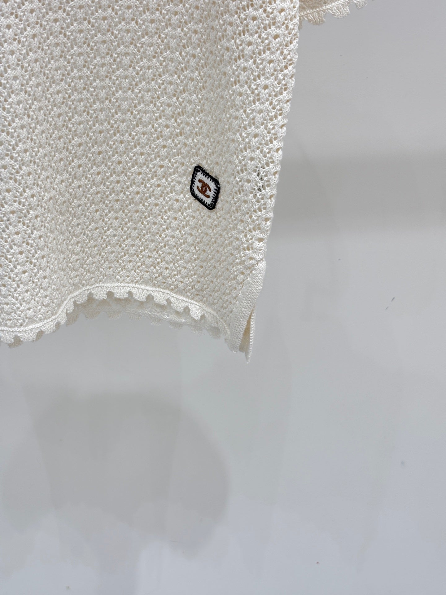 Chanel 2026 Knit Set Cream Cotton 394759