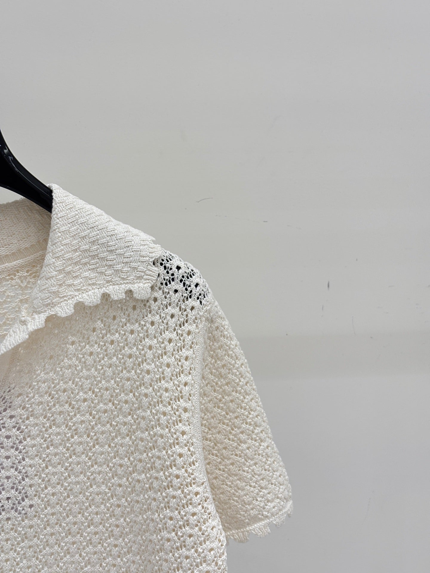 Chanel 2026 Knit Set Cream Cotton 394759