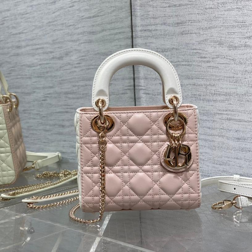 mini lady 17 lambskin