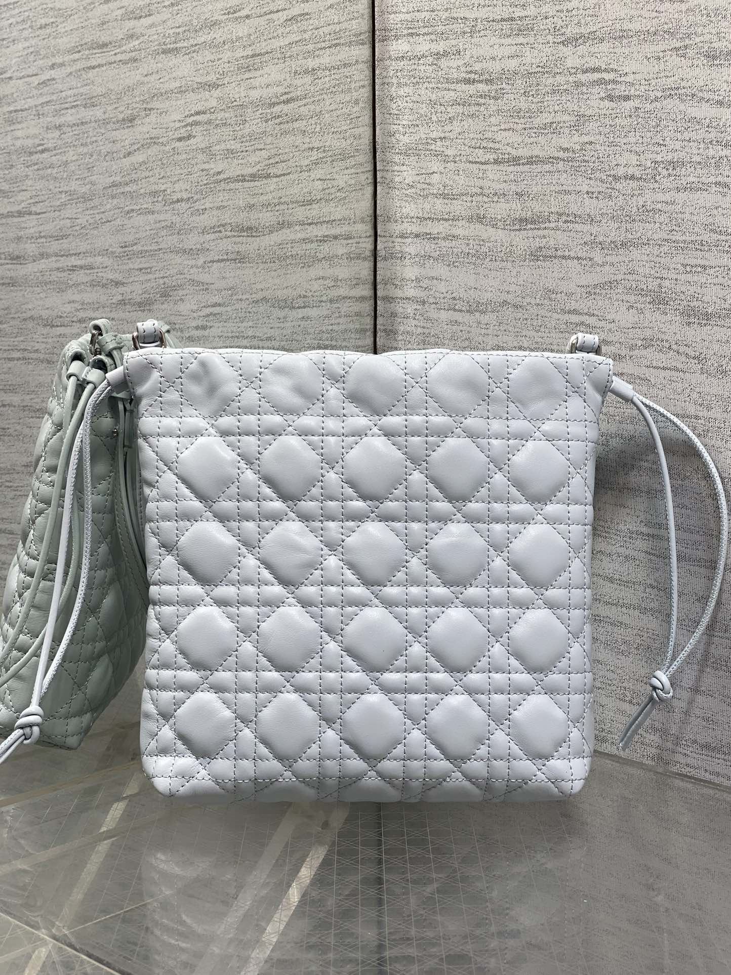 Dior 2026 Bow Adiorable Quilted Lucky Bag 22cm Cannage Lambskin