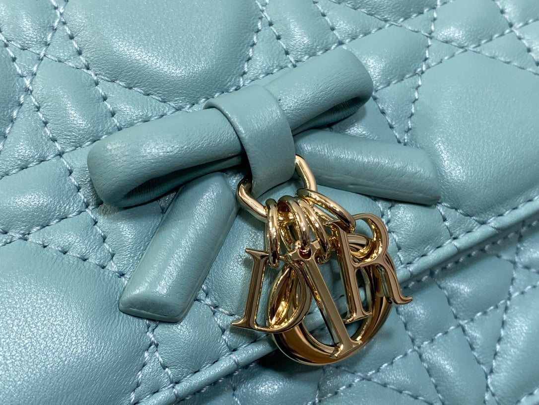 Dior 2026 My Dior Bag Tourmaline Blue Lambskin