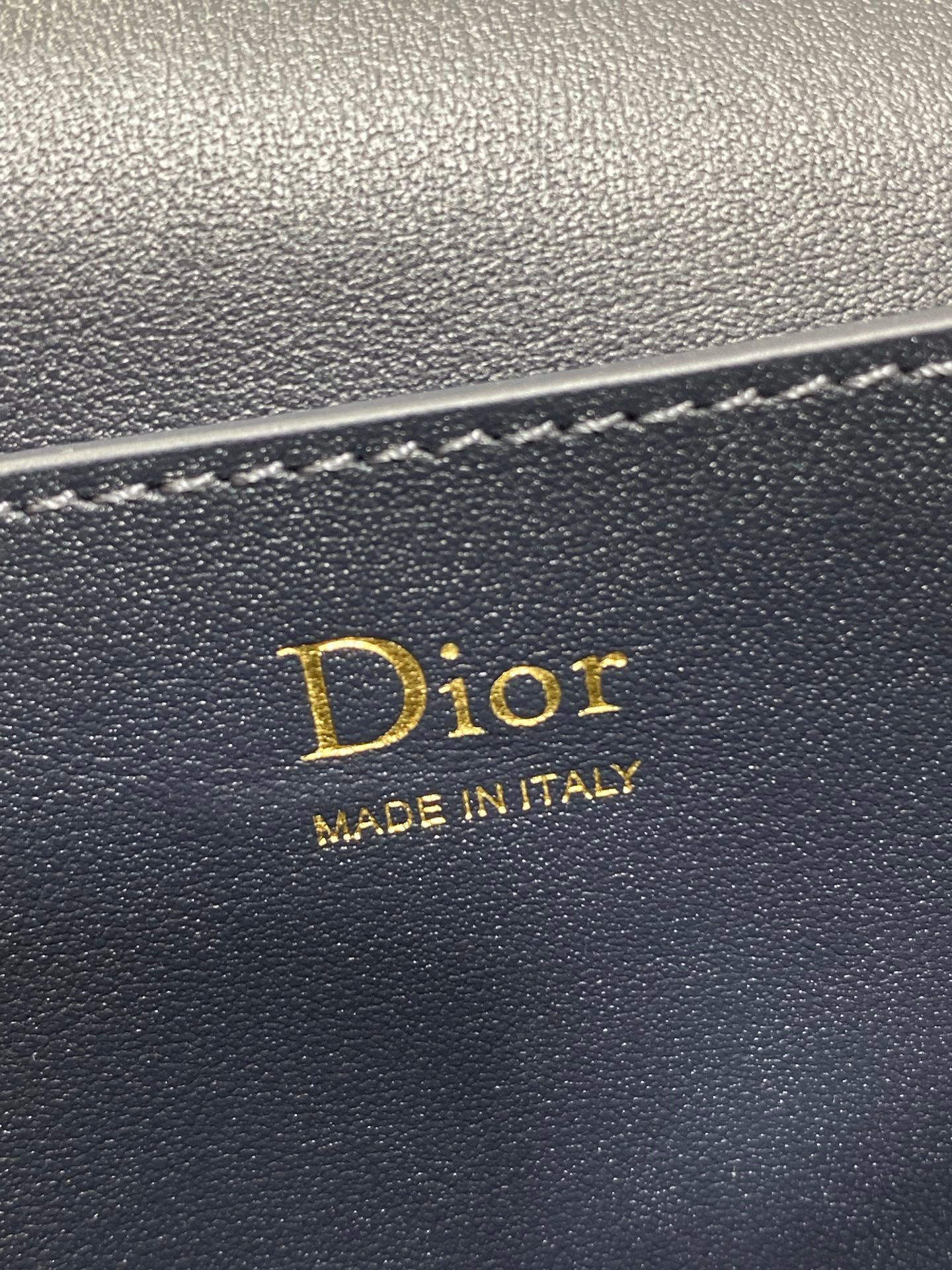 Dior 2026 Oblique Bow Bag 21cm Blue Beige Fabric Leather 378809