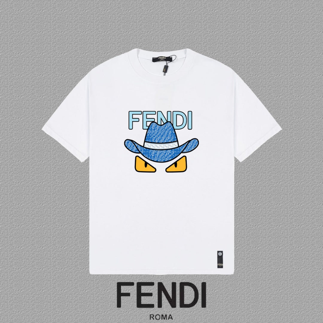 Fendi 2026 Men's Short-Sleeve T-Shirt Cotton 806072
