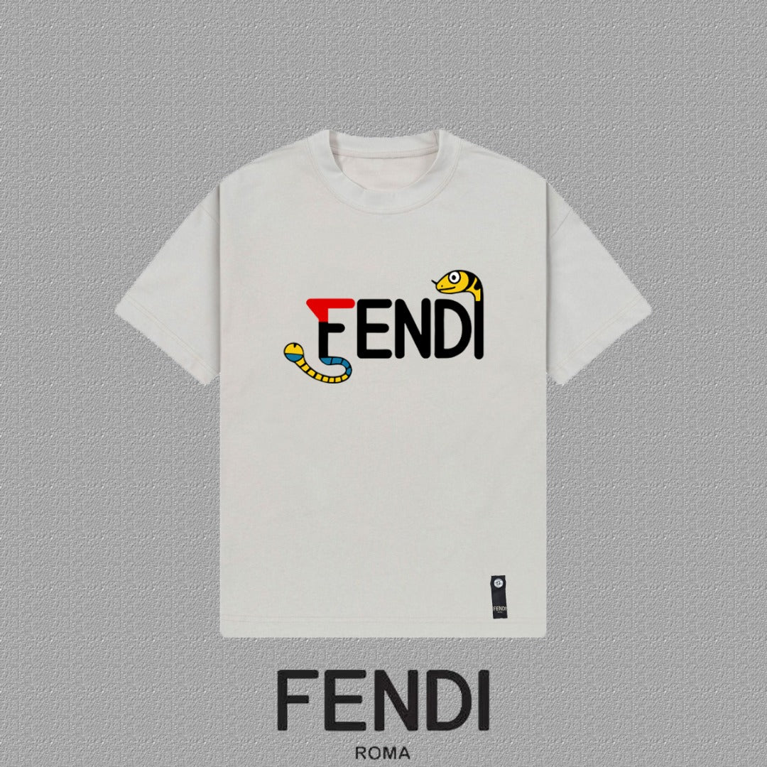 Fendi 2026 Men's Short-Sleeve T-Shirt Cotton 806081