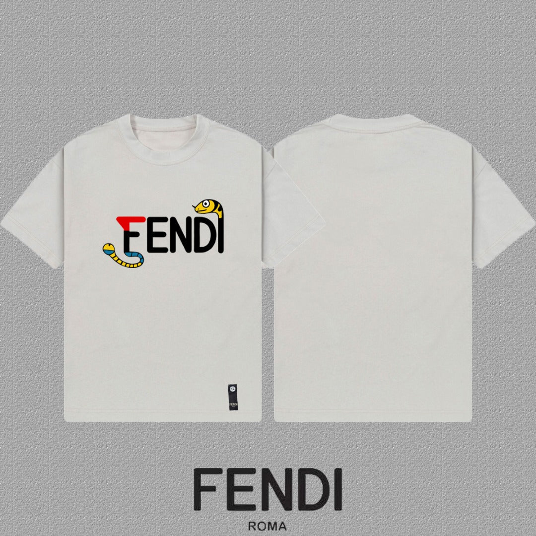Fendi 2026 Men's Short-Sleeve T-Shirt Cotton 806081