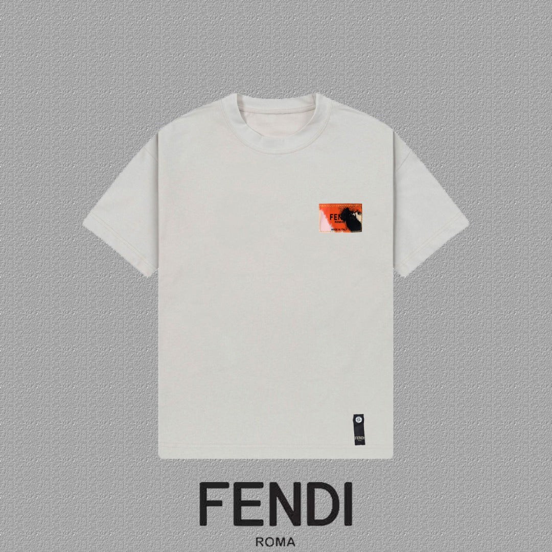 Fendi 2026 Men's Short-Sleeve T-Shirt Cotton 806099