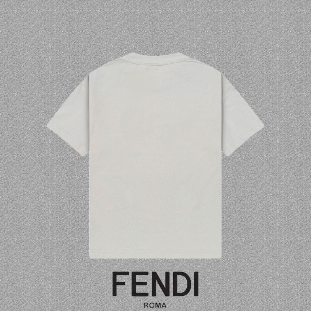 Fendi 2026 Men's Short-Sleeve T-Shirt Cotton 806099