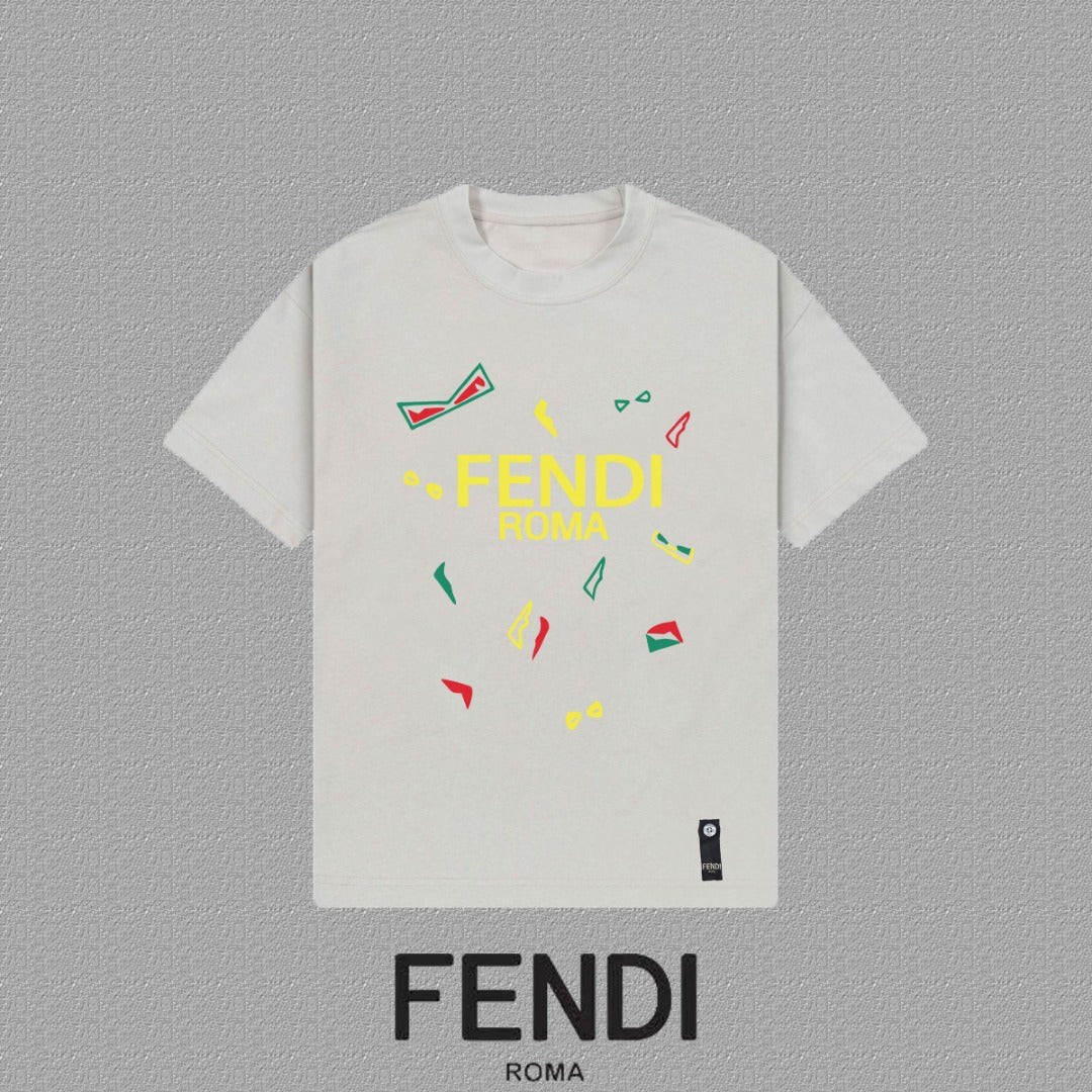 Fendi 2026 Men's Short-Sleeve T-Shirt Cotton 806105