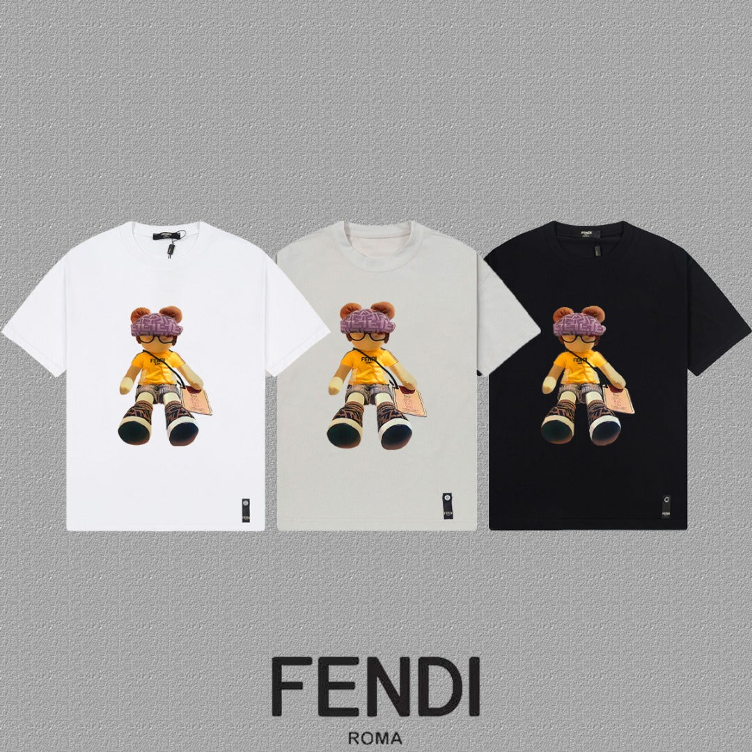 Fendi 2026 Men's Short-Sleeve T-Shirt Cotton 805936