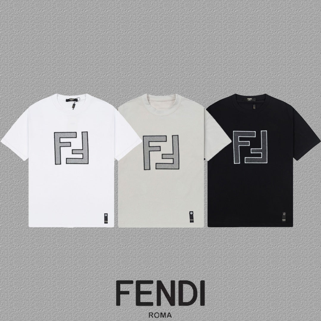 Fendi 2026 Men's Short-Sleeve T-Shirt Cotton 805948