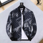 LV NAVY BLUE MONOGRAM AND DAMIER JACKET 239042