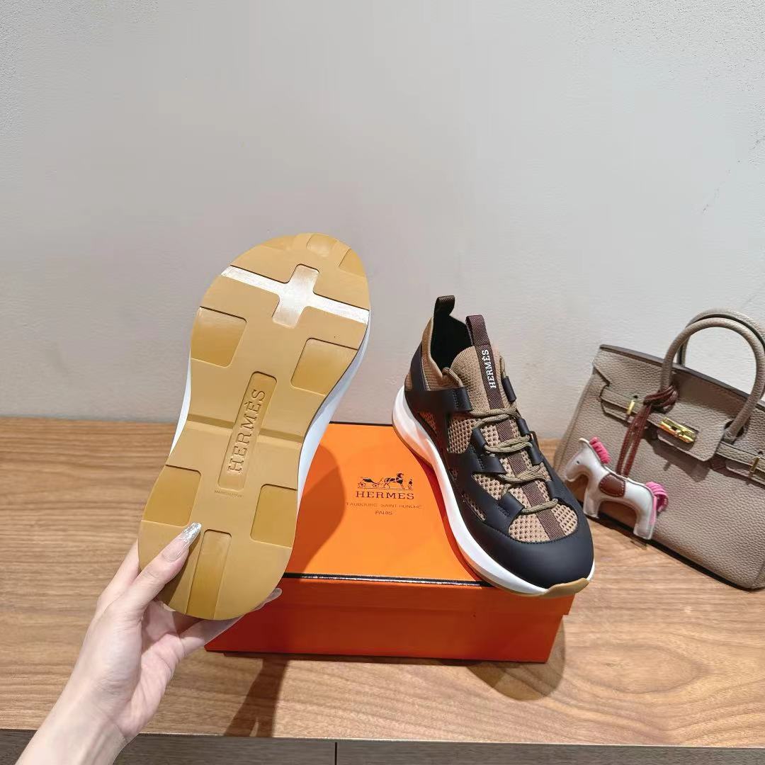 HM 25 Katana Sneaker Black Brown Calfskin 353494