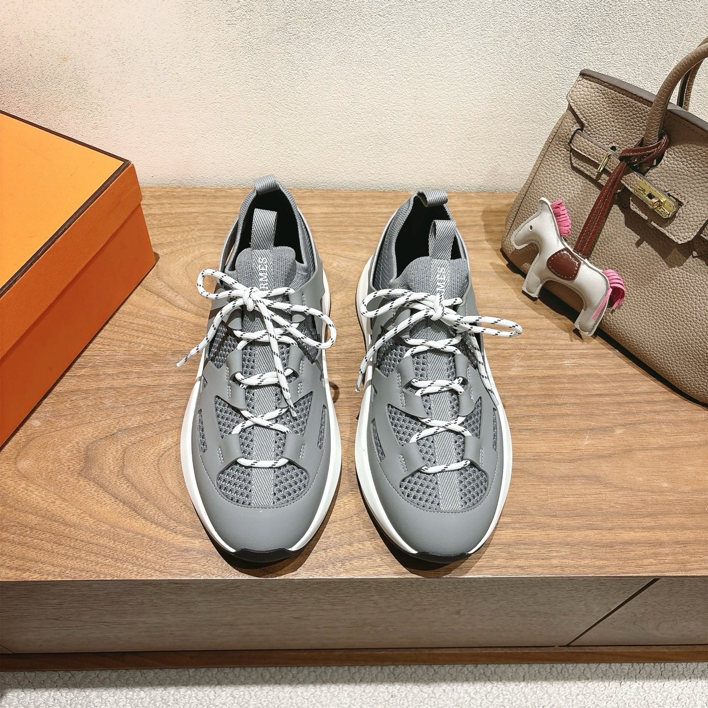 HM 25 Katana Sneaker Grey Calfskin 353498