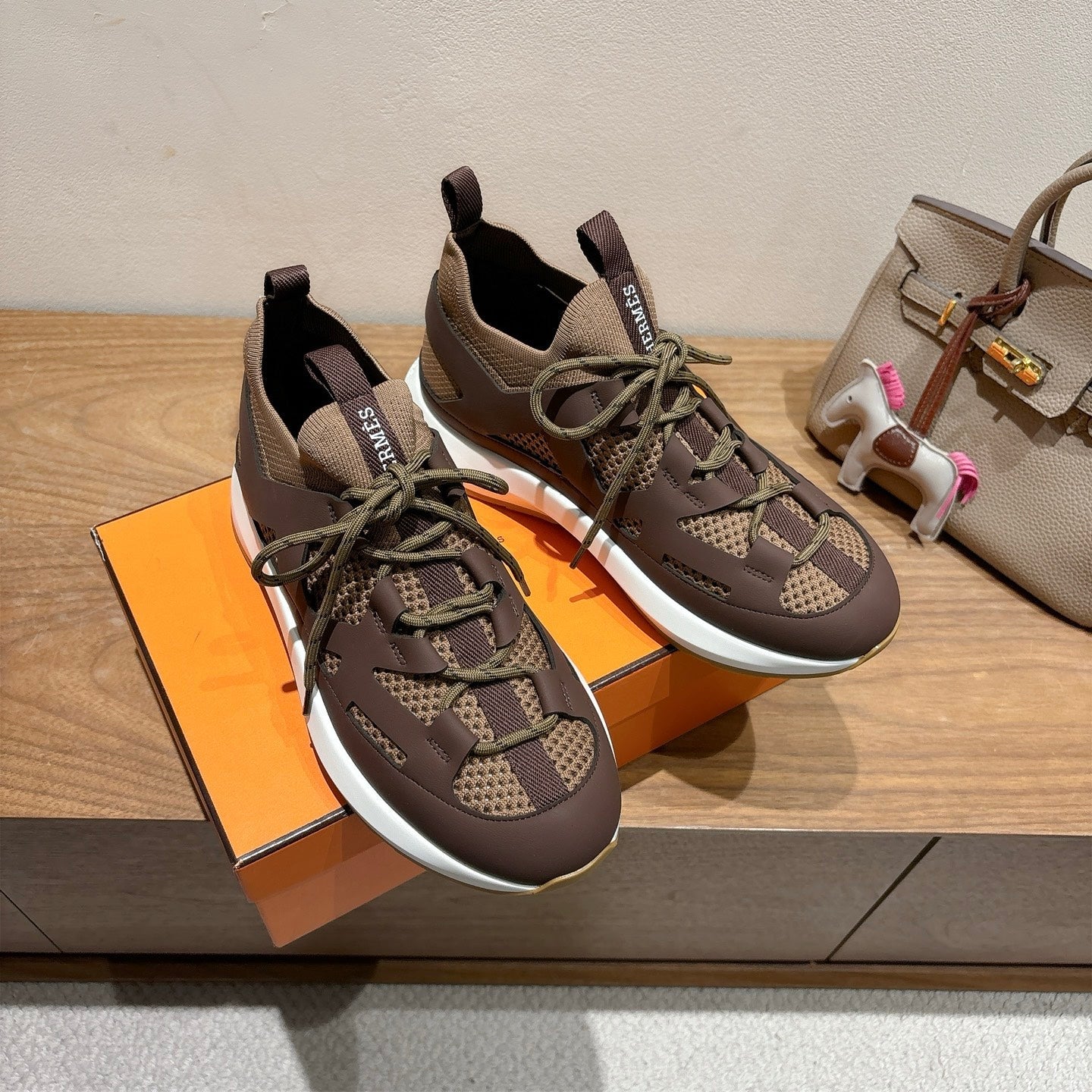 HM 25 Katana Sneaker Brown Calfskin 353499