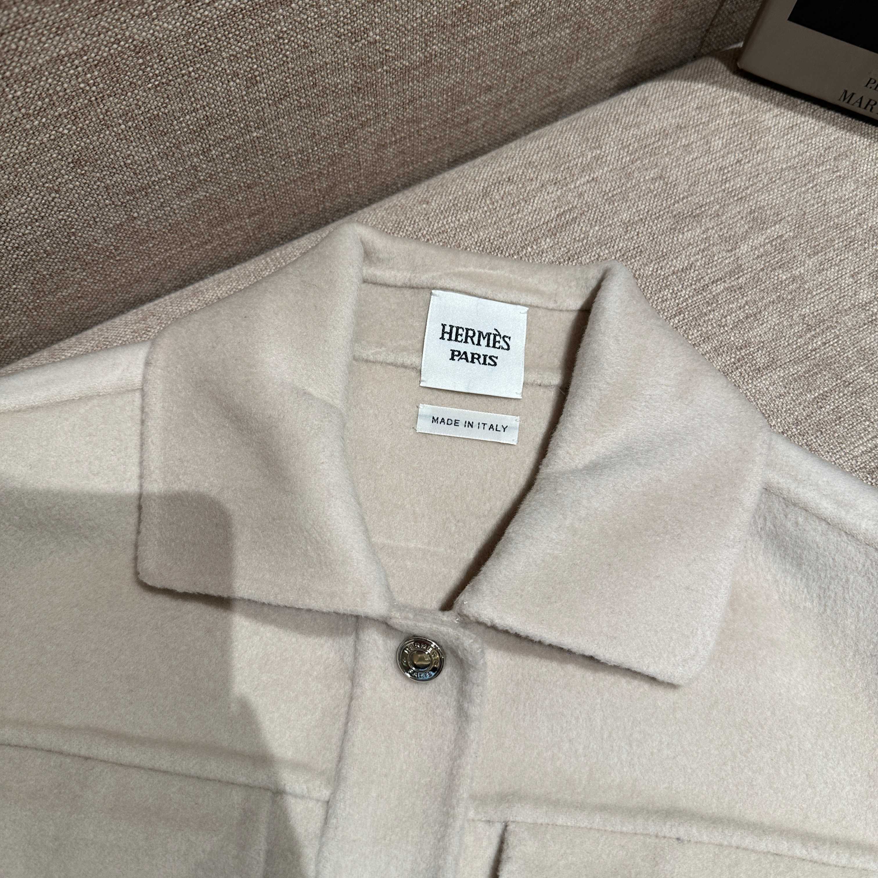 HM 25 Jacket White Wool 02651