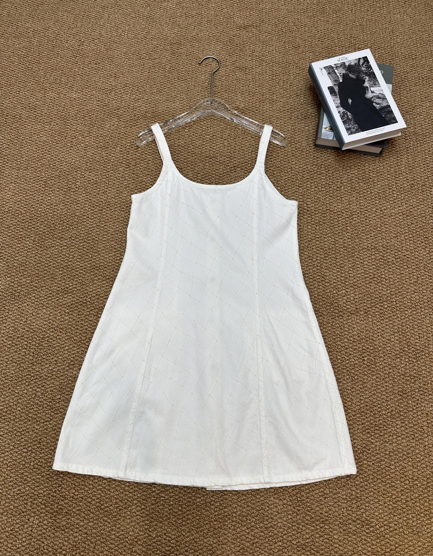 Chanel 2026 Dress White Cotton 401641