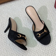 Gucci 2026 Horsebit High-heeled 85mm Sandal 896100