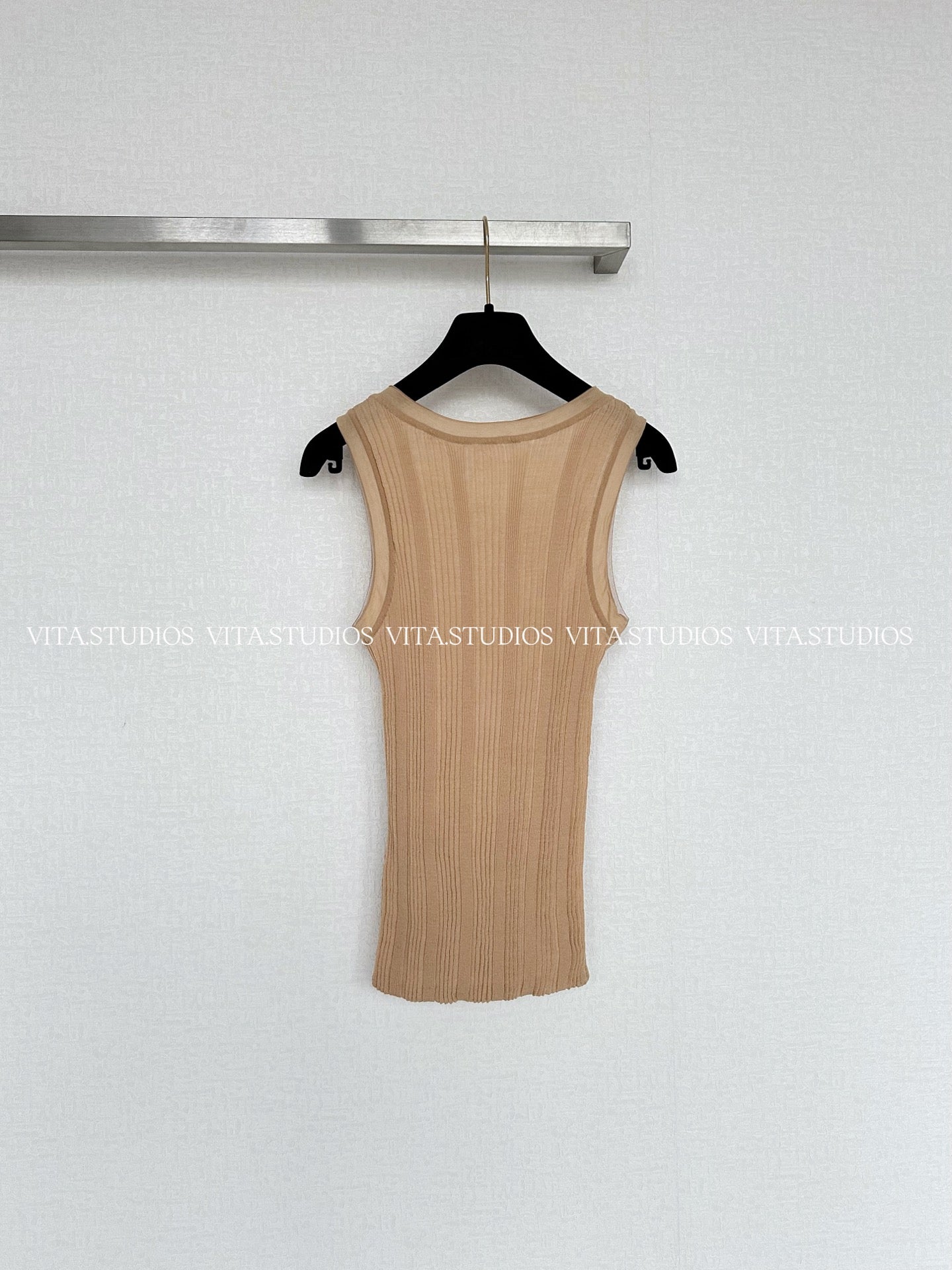 Chanel 2026 Vest Shirt Brown Cotton 634555