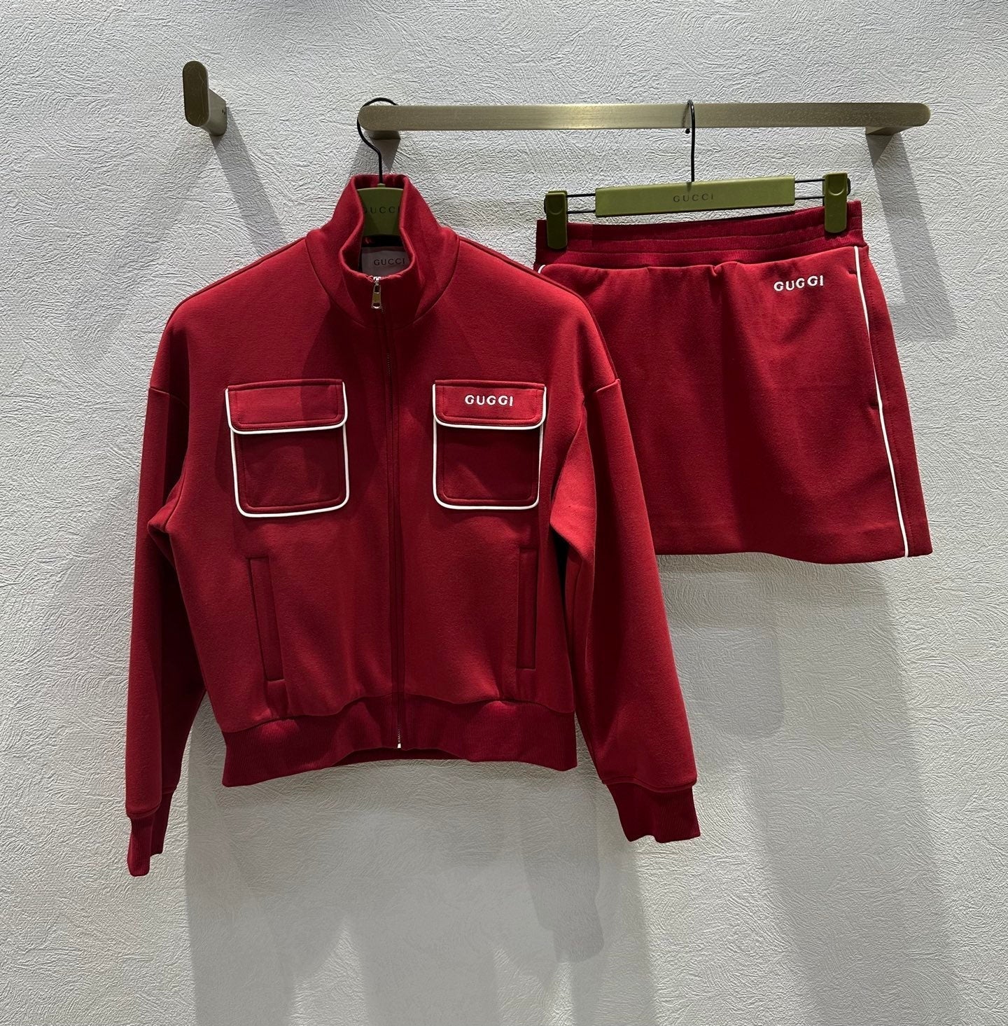GG 25 Sports Set Red Polyester 0024