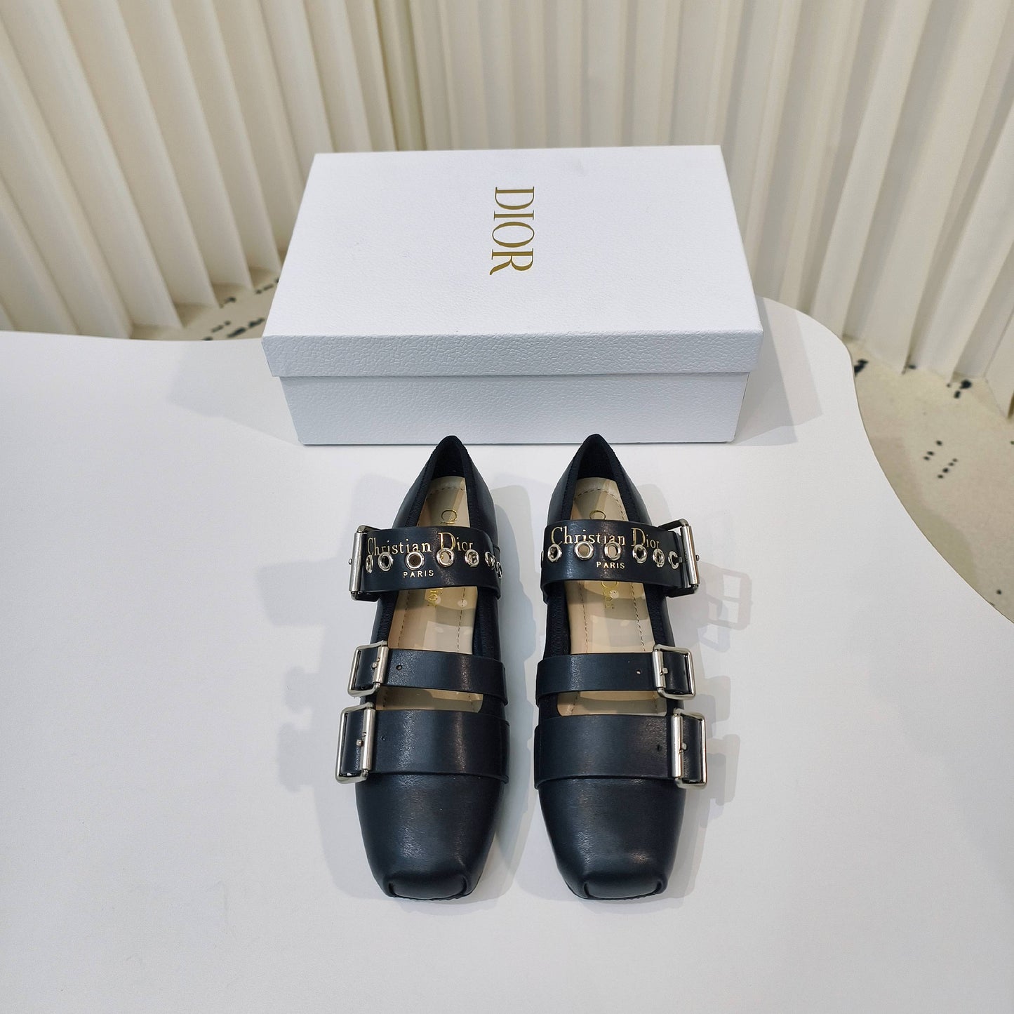 CD 25 Punk Ballet Flat  Calfskin and Suede 237991