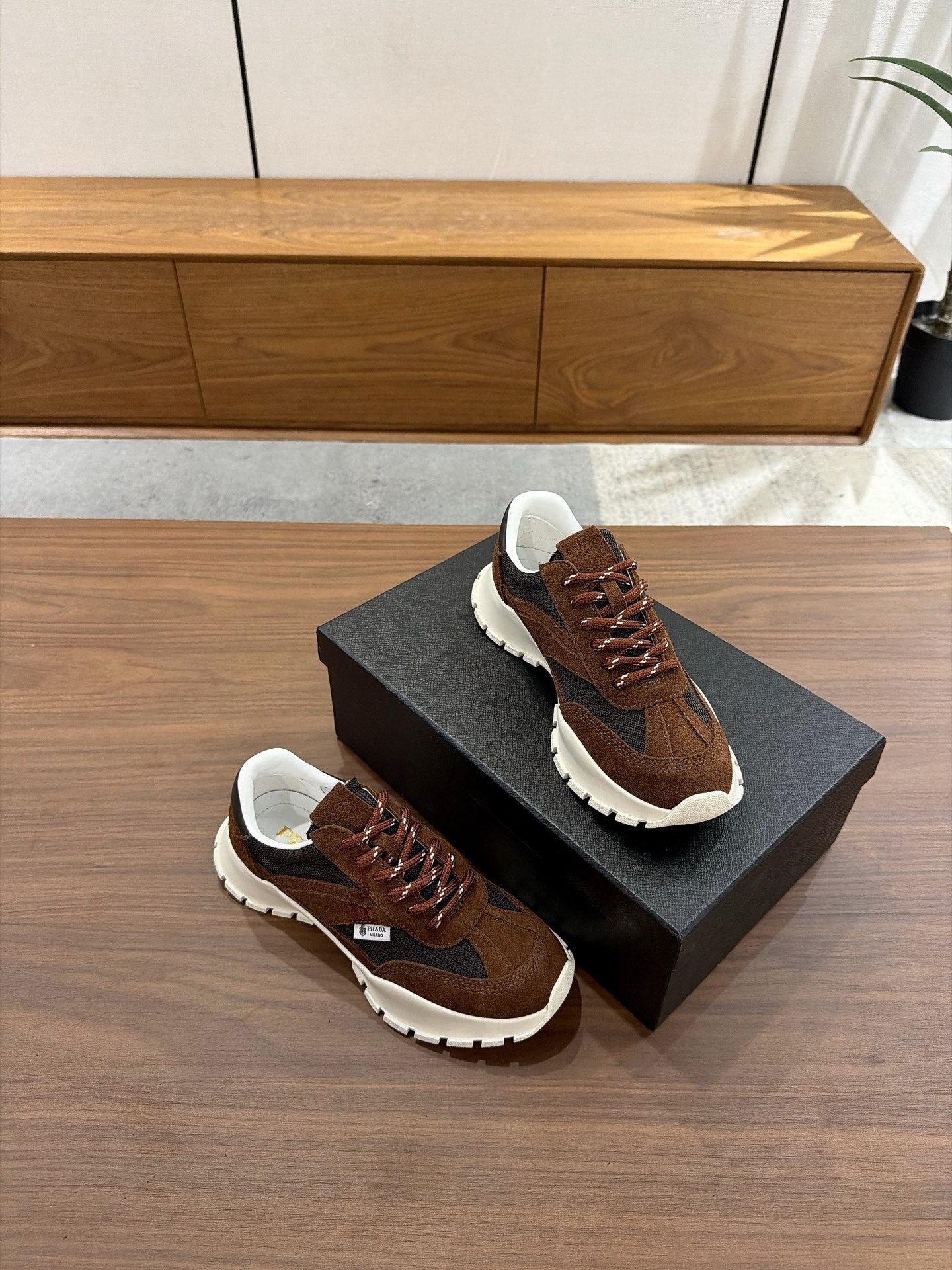 Prada 2026 Sneaker Suede Fabric 855957