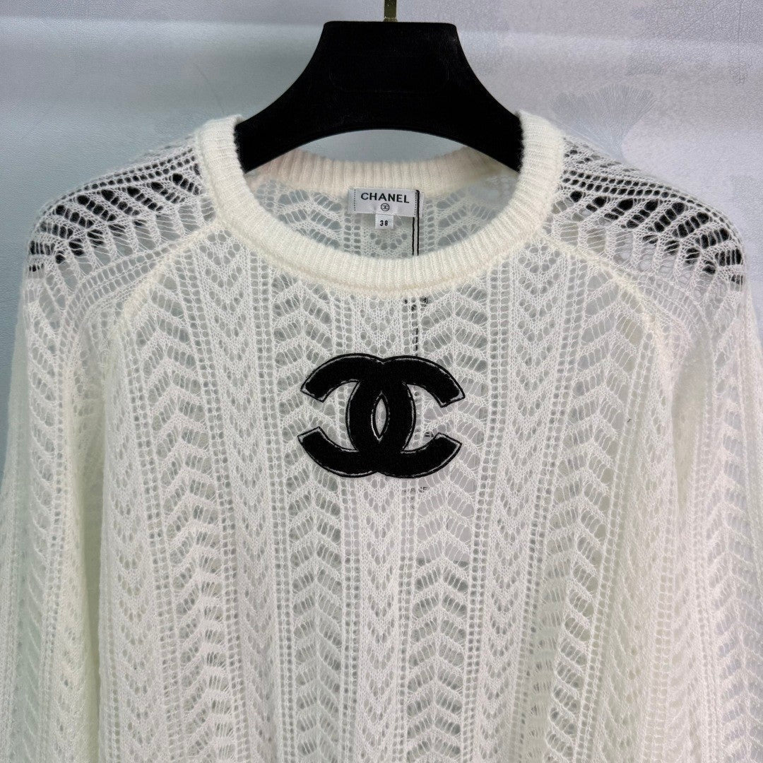 CC 25 Mesh Sweater Wool 279187