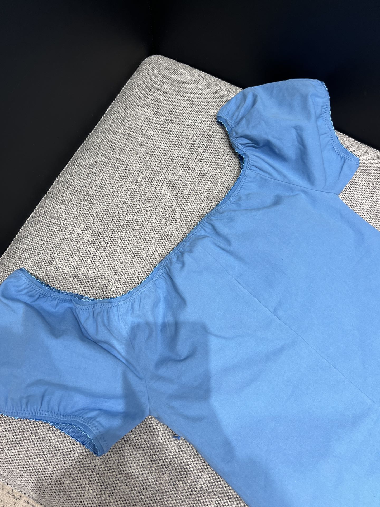 Miumiu 2026 Dress Blue Cotton 356929