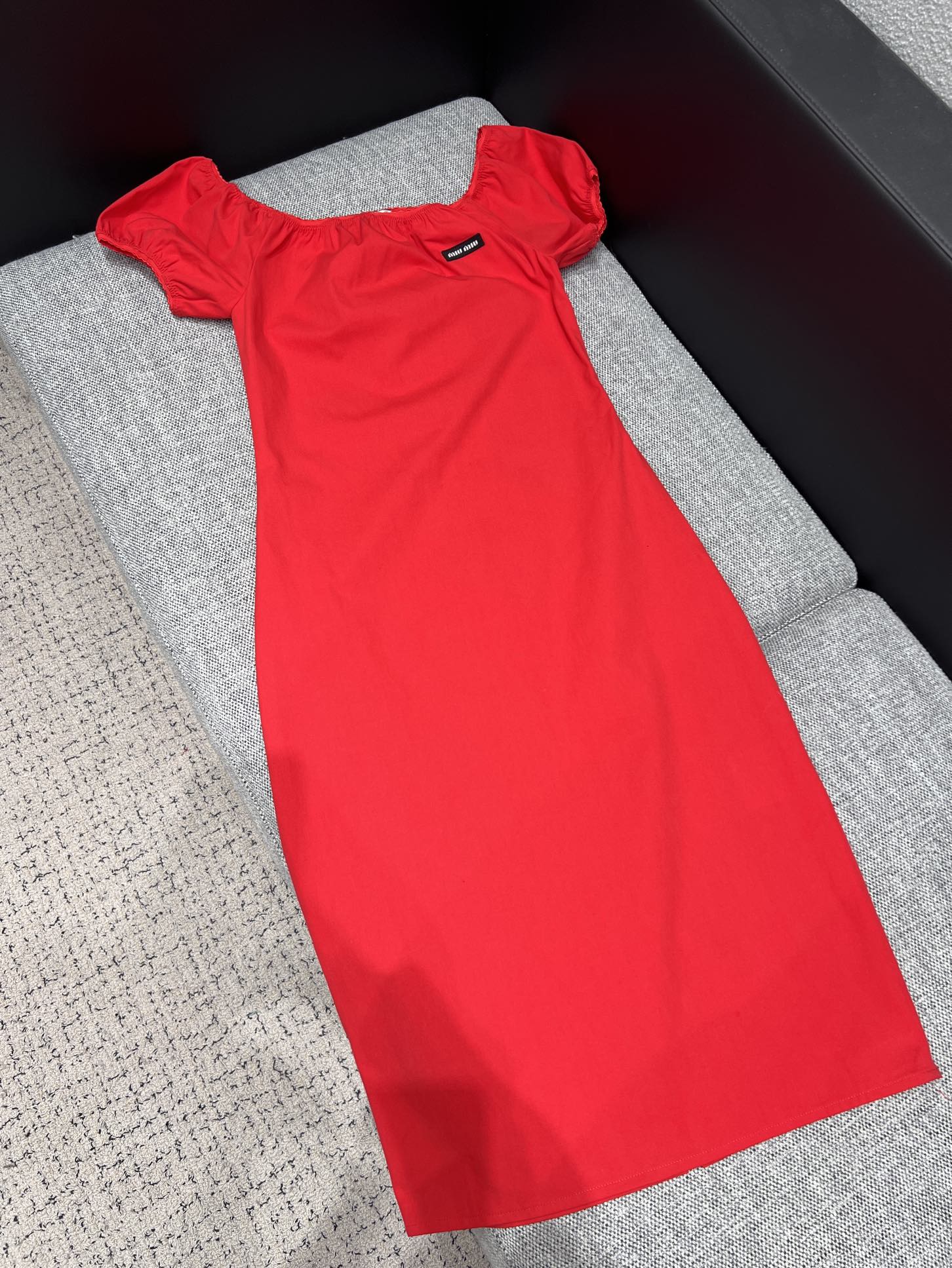 Miumiu 2026 Dress Red Cotton 356932