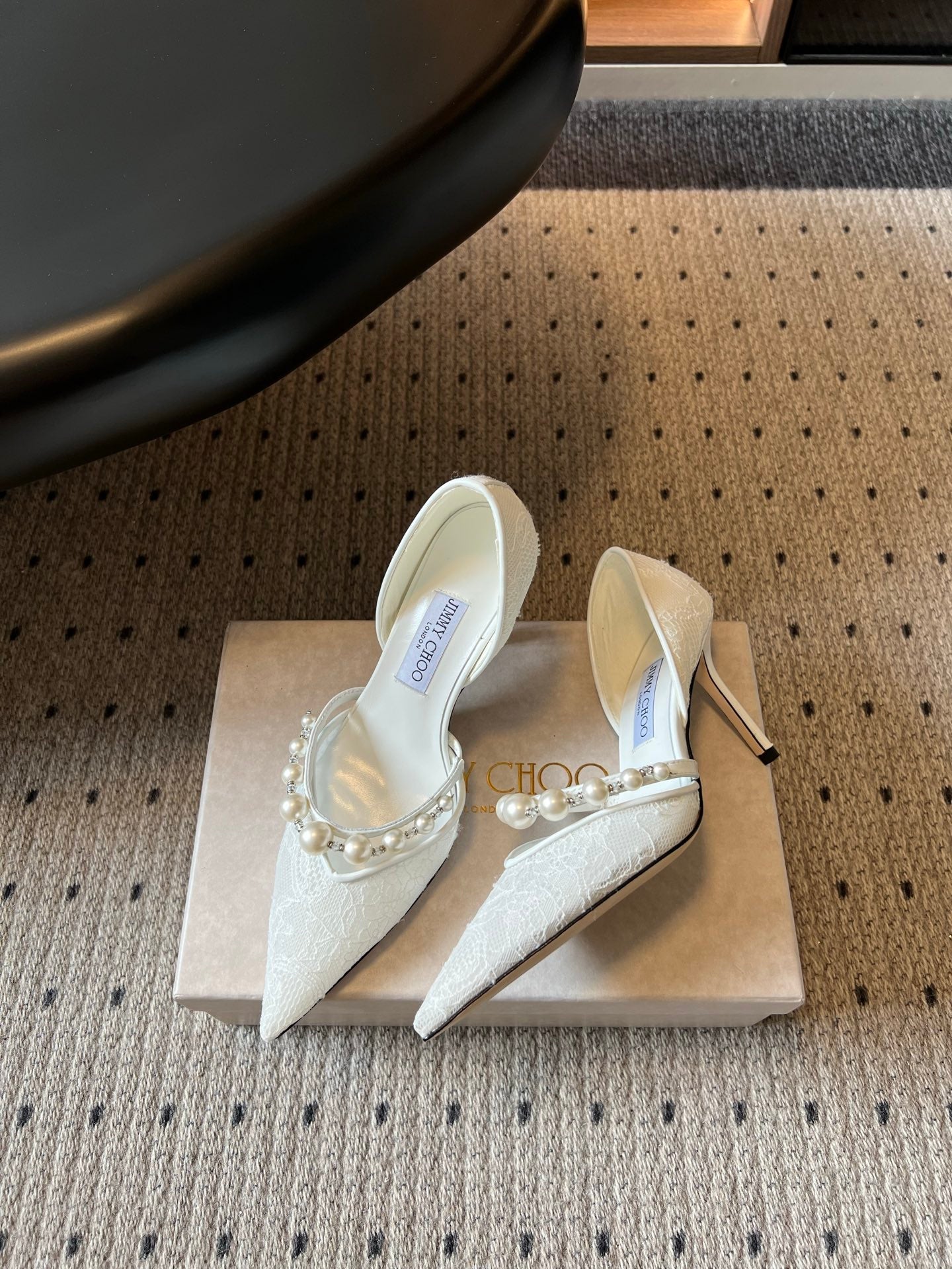 Jimmy Choo 2026 Aurelie Pumps 85mm Lace 933902