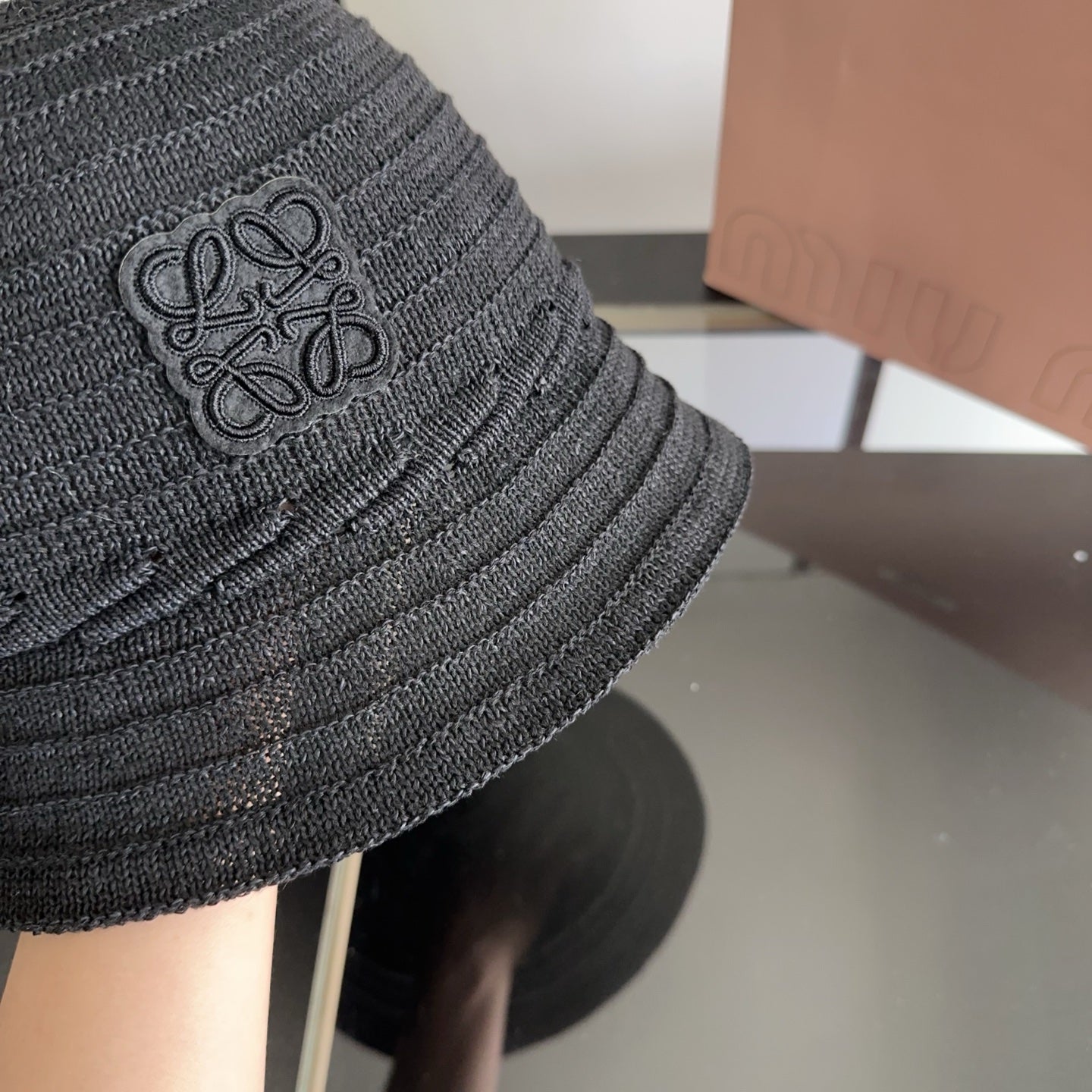 Loewe Bucket Hat Wool 343597