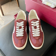 GG 26 Sneaker Burgundy Suede Sheepskin 632809