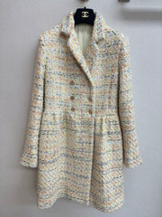 CC Coat Dress Multicolor Cotton Polyamide 251915