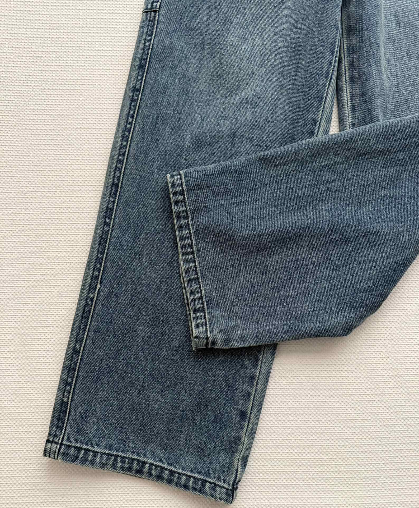 Chanel 2026 Denim Pant Blue Cotton 363711