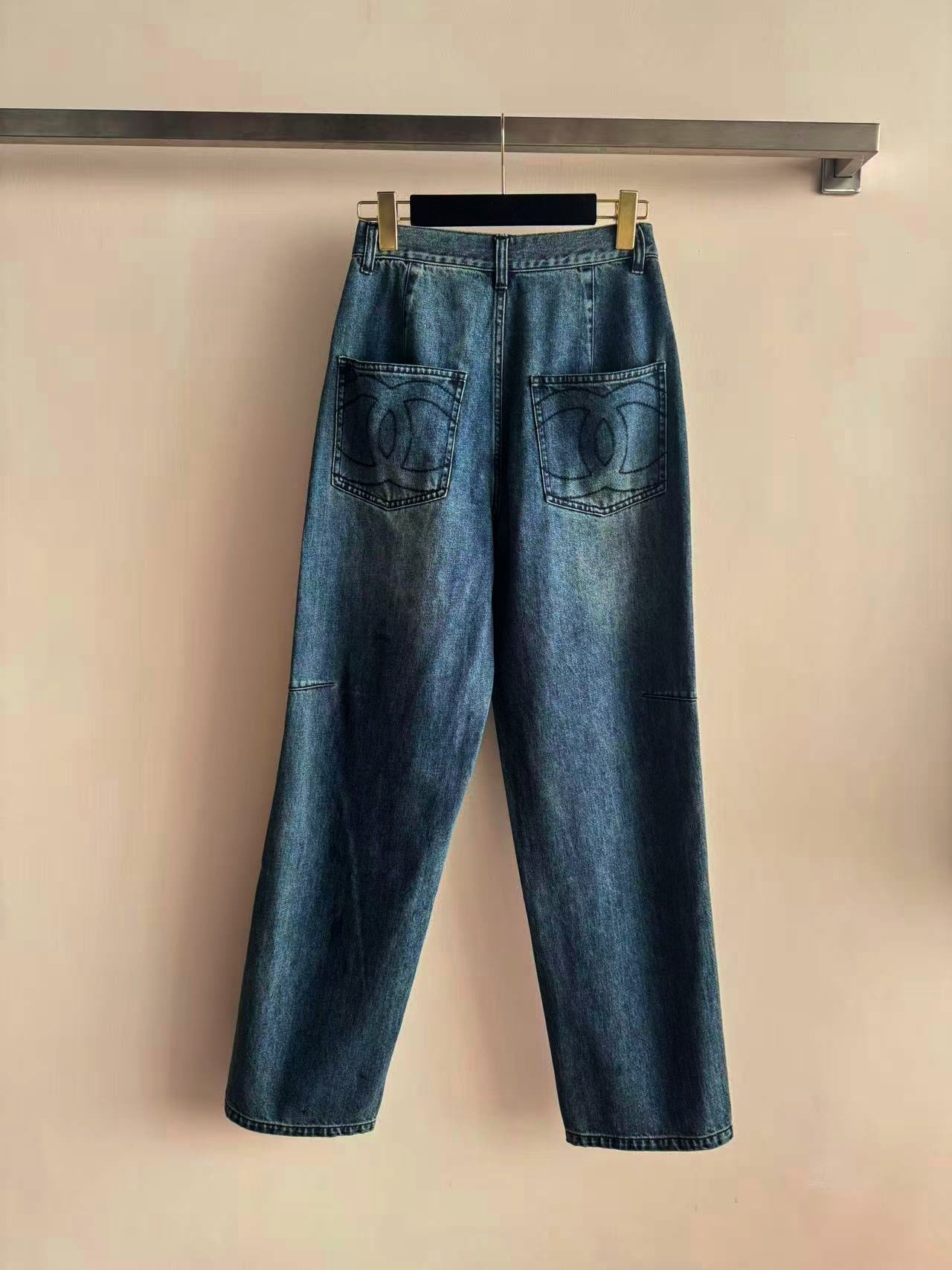 Chanel 2026 Denim Pant Blue Cotton 363711