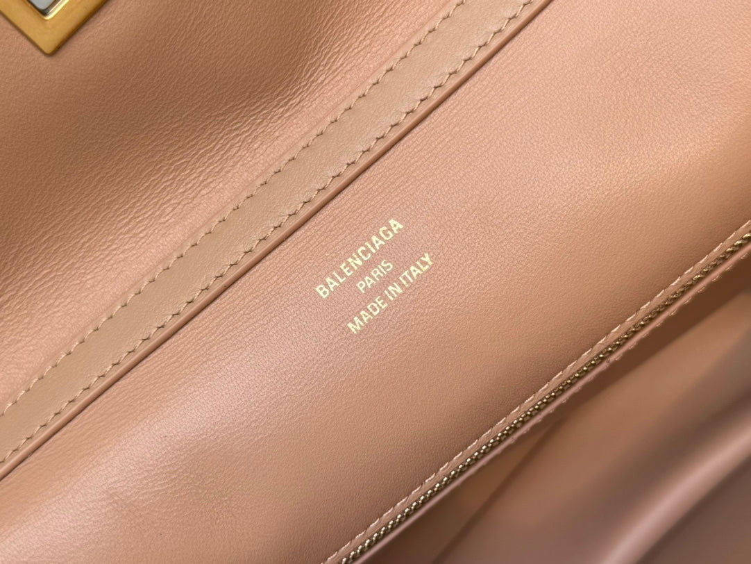 Balenciaga Small Bag 29 Rich Brown Calfskin Gold Hardware