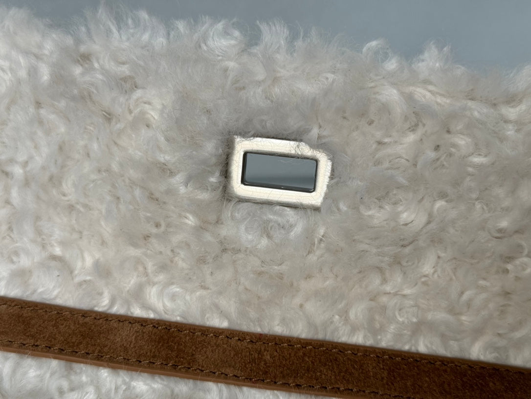 Balenciaga Small Rodeo Bag 29 Brown Suede Sliver Hardware