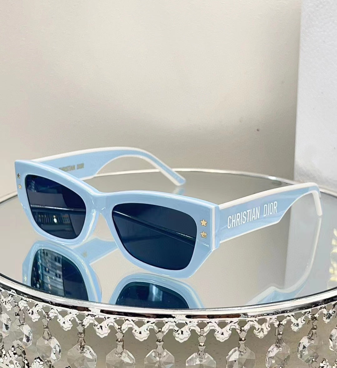 DiorPacific 2026 S2U Sunglasses Blue and Pink Acetate