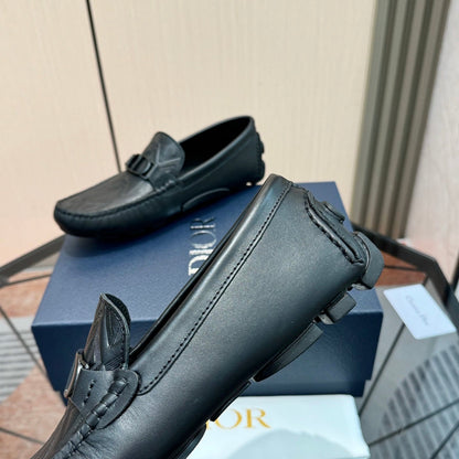 CD Loafer Black Calfskin 638581