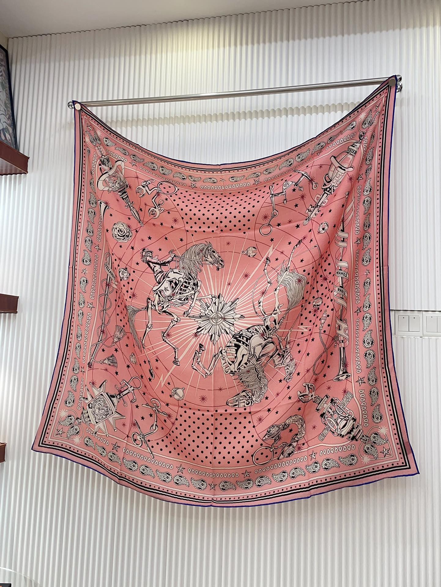SCARF 140 CM COLORFUL 390957