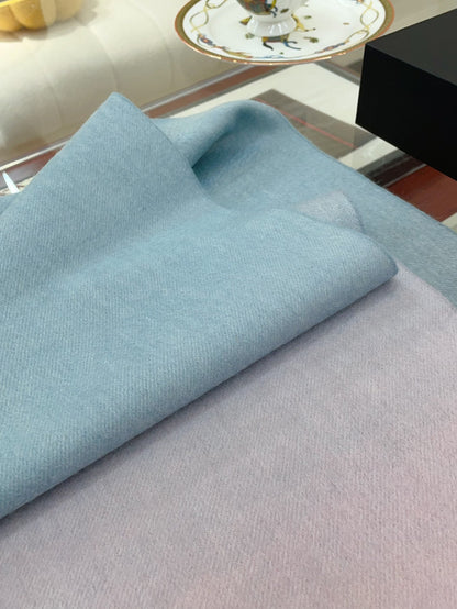 CC Scarf 180 CM In Pink Mix Grey Blue Cashmere 422761