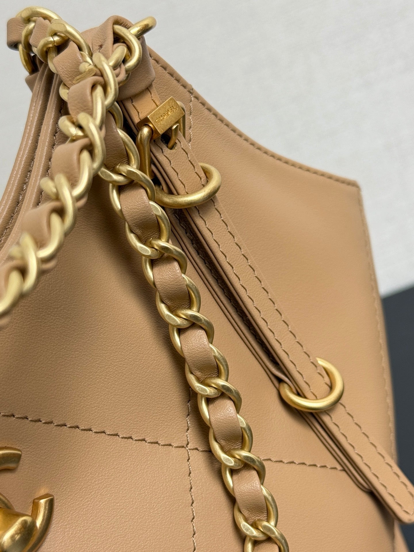 Chanel 2026 Maxi Coco Shopping Tote Bag 30cm Calfskin