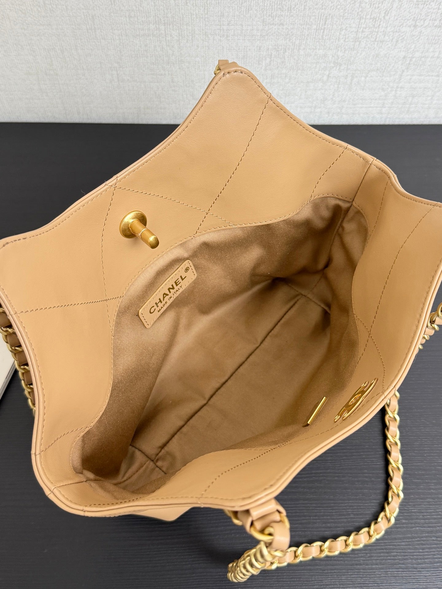 Chanel 2026 Maxi Coco Shopping Tote Bag 30cm Calfskin