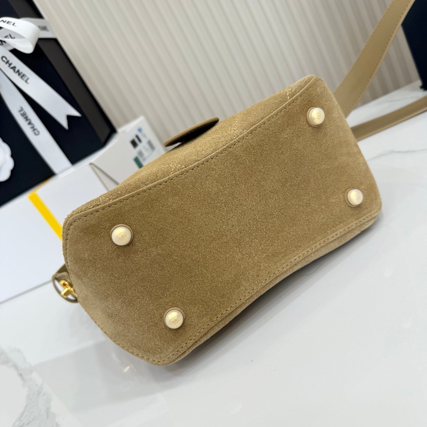 Chanel 2026 Bag 26cm Suede Leather 156914