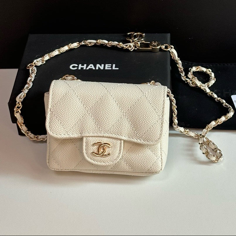Chanel 11cm Classic Chain Waist Bag 160724