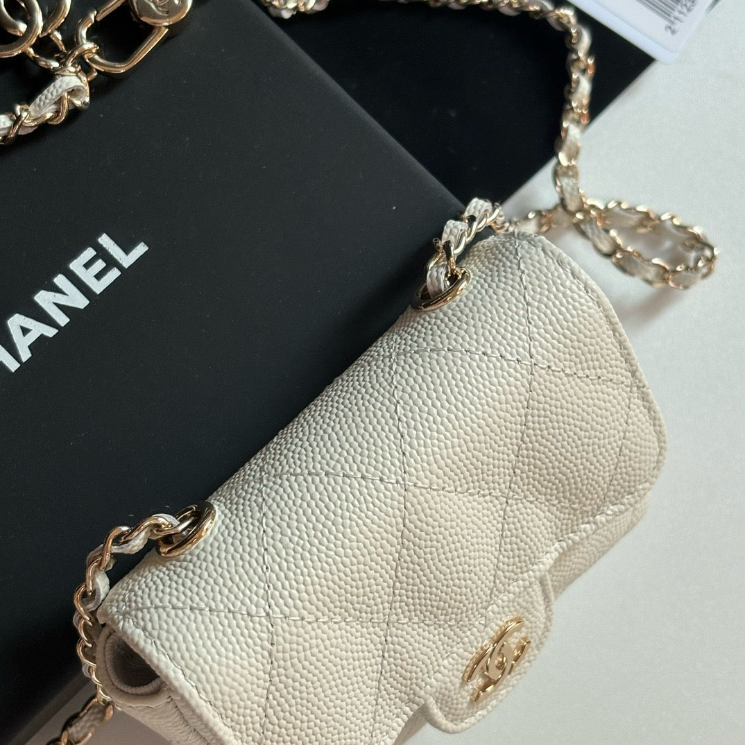 Chanel 11cm Classic Chain Waist Bag 160724
