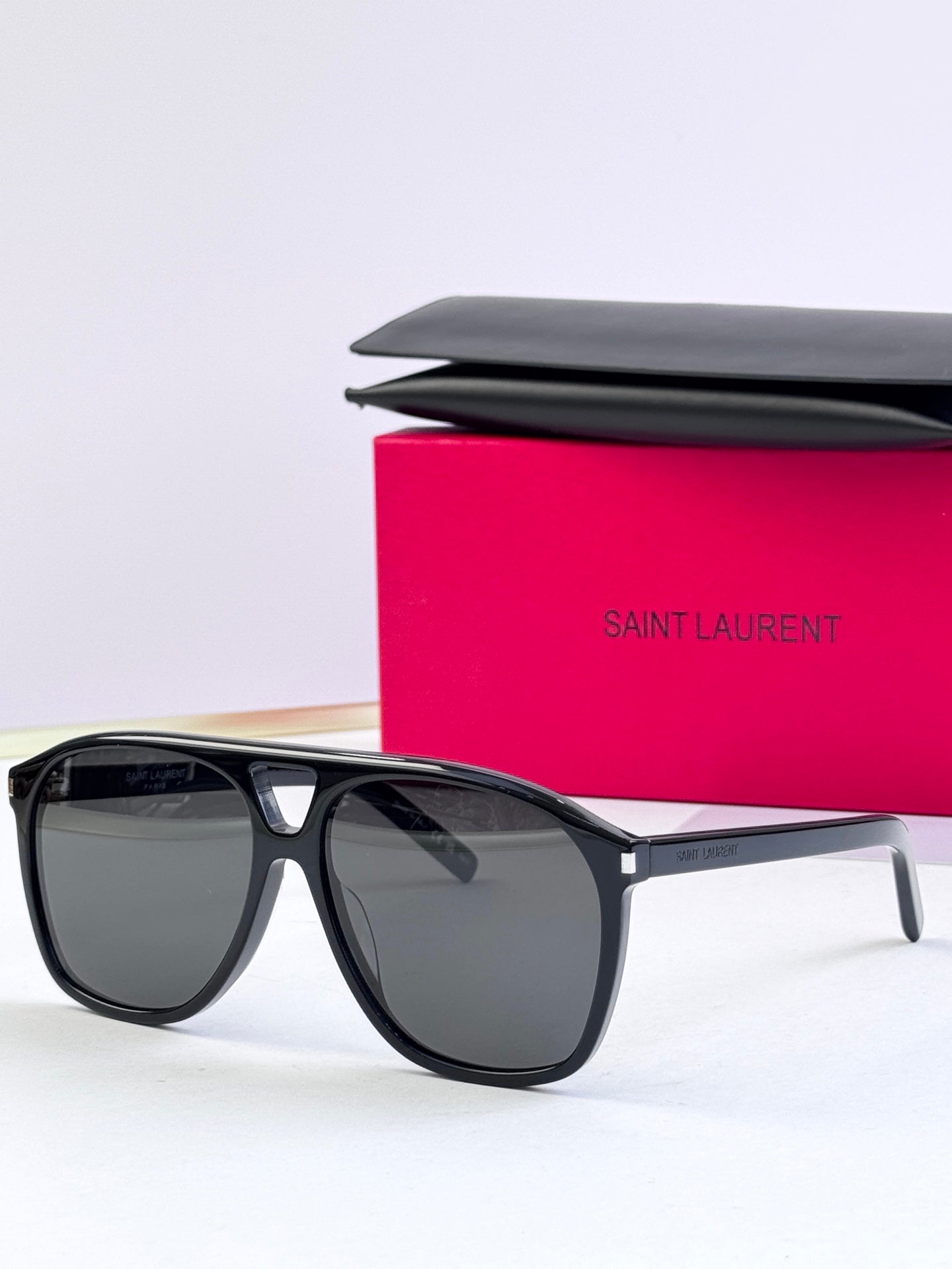 Saint Laurent 2026 SL 596 DUNE Pilot Sunglasses