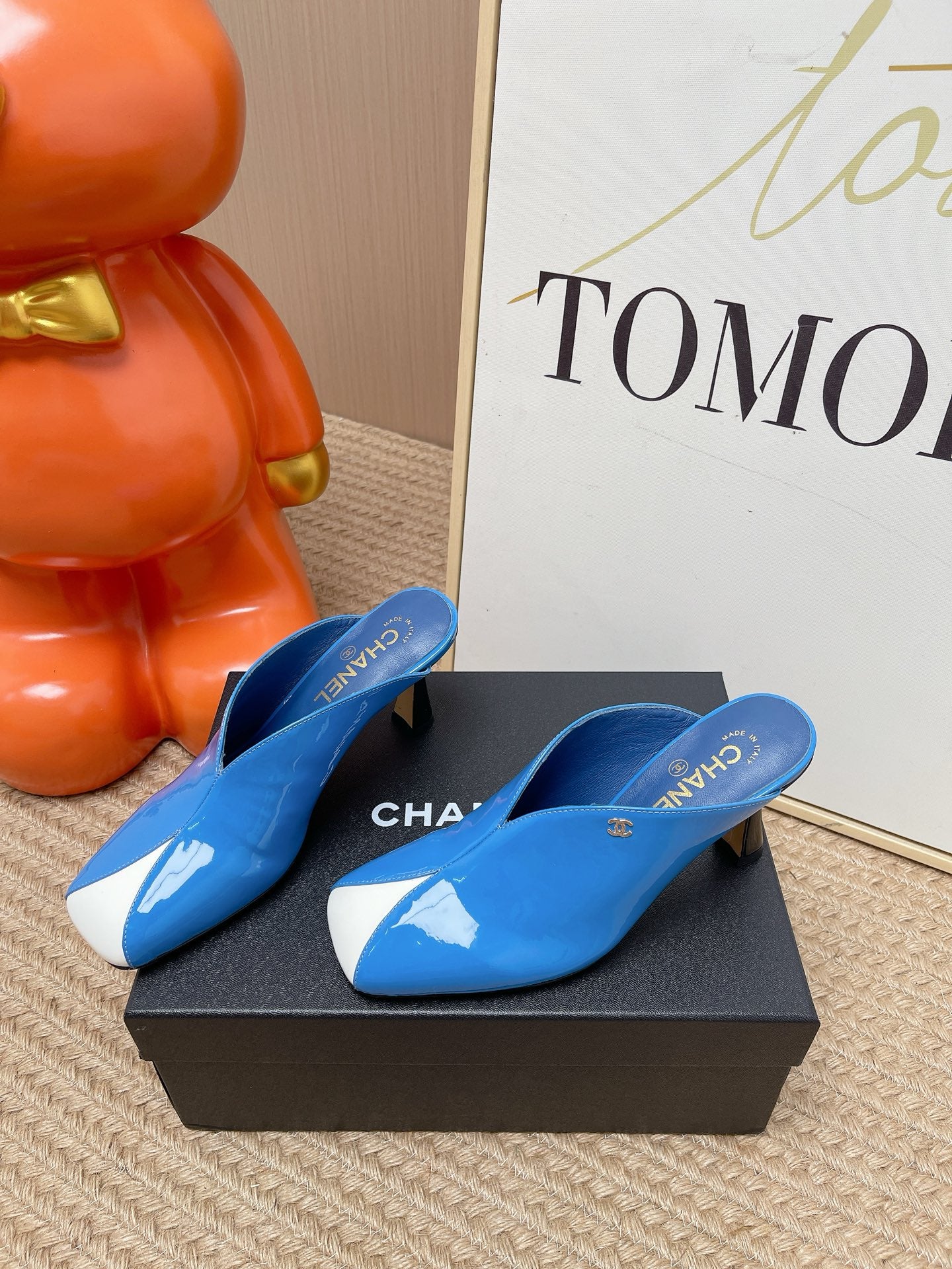 Chanel 2026 Mule 50mm Patent Leather 855336