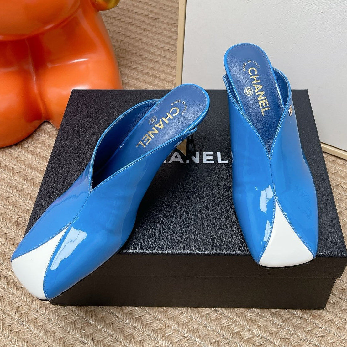 Chanel 2026 Mule 50mm Patent Leather 855336
