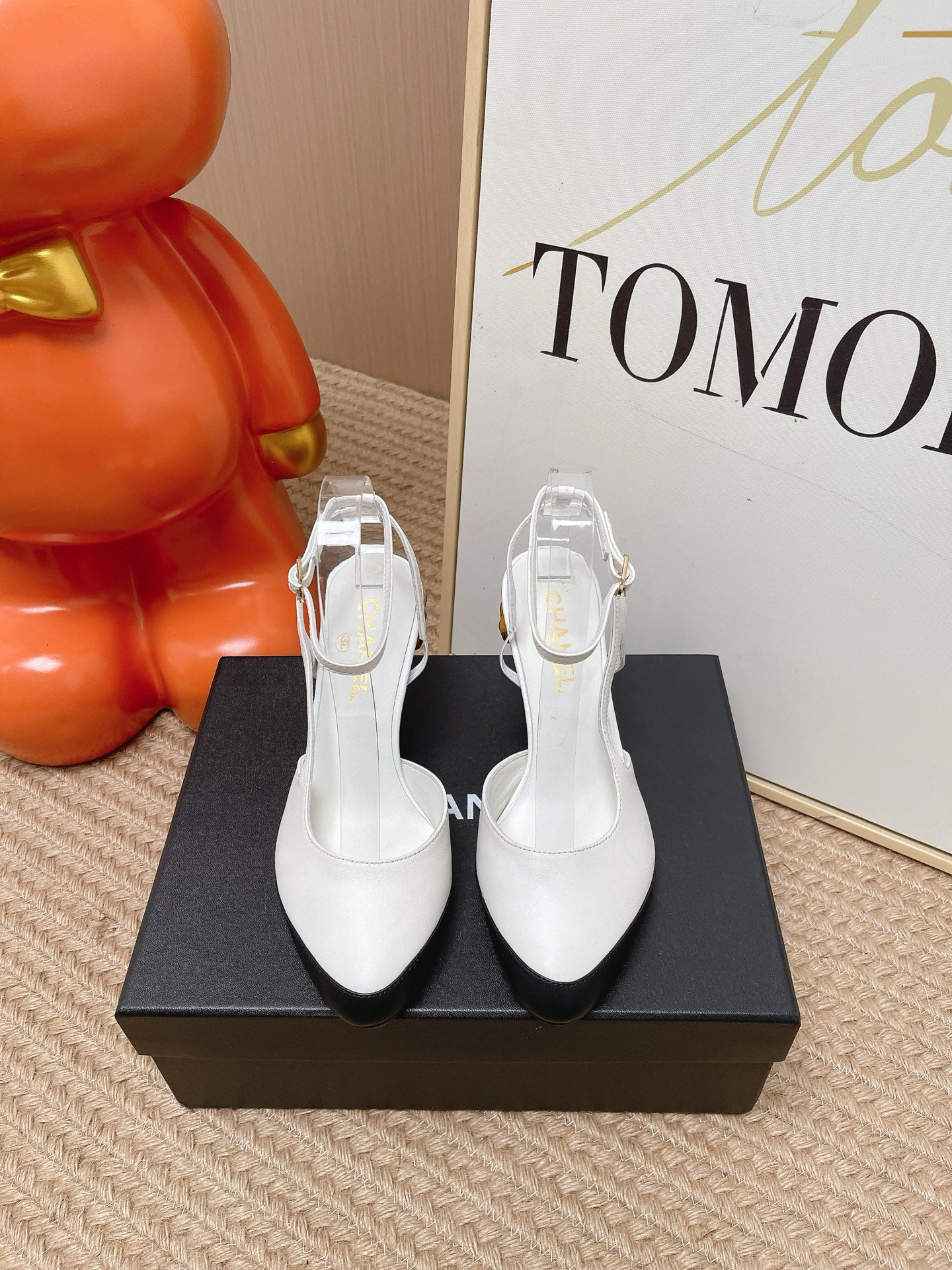 Chanel 2026 Mushroom-heeled Slingback 70mm Lambskin 855283